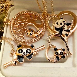 Panda Necklaces (4 Necklaces 1 Price)
